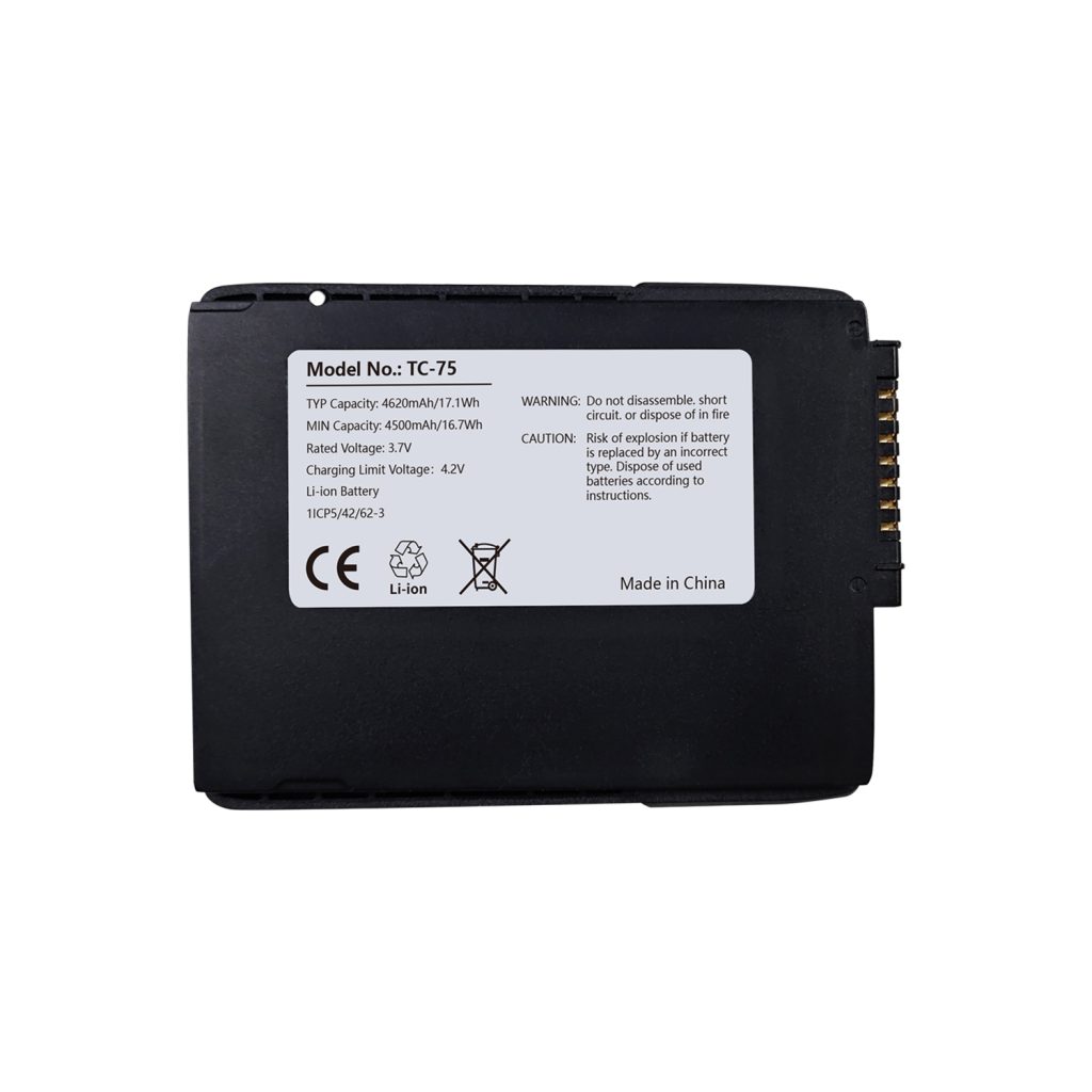 Li-ion battery for barcode scanner