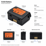 Replacement Battery for Verifone VX520C VX670 VX680 POS Terminal 7.2V 1800mAh Li-ion - Image 5