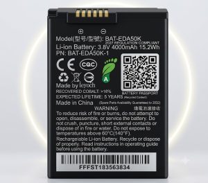 3.8v 4000mah pda replacement battery for honeywell scanpal eda50k barcode scanner
