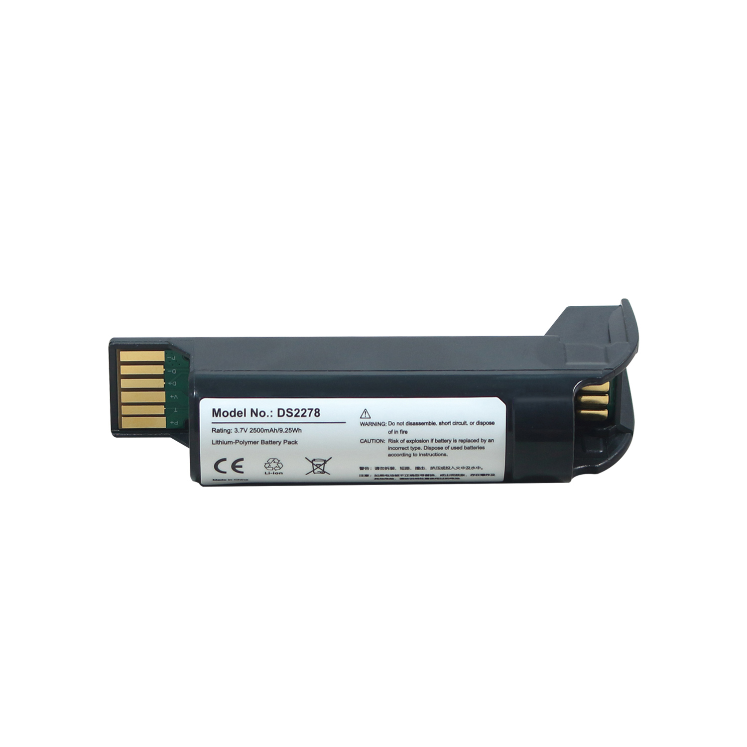 3.7v 3500mah bt 000317 01 lithium ion battery for zebra ds2278 ds22 cr2278 scanner