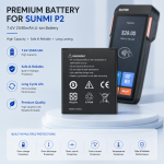 Sunmi P2 Battery Replacement 7.6V 2540mAh Rechargeable Li-ion POS Battery | CE Certified OEM Supplier - Image 4