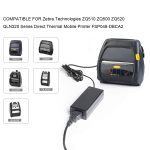 vehicle car charger adapter for zebra zq520 portable barcode label printer