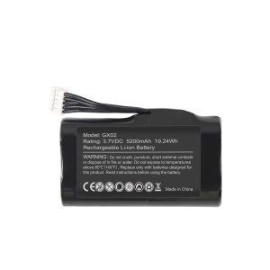 gx02 3.7v 5200mah li ion replacement battery for nexgo n5 n3 pos terminal