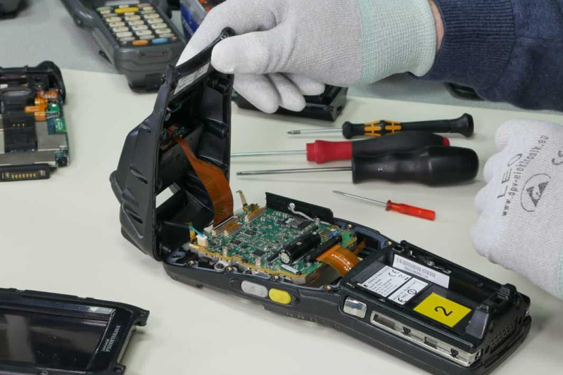 Barcode scanner repair and maintenance service