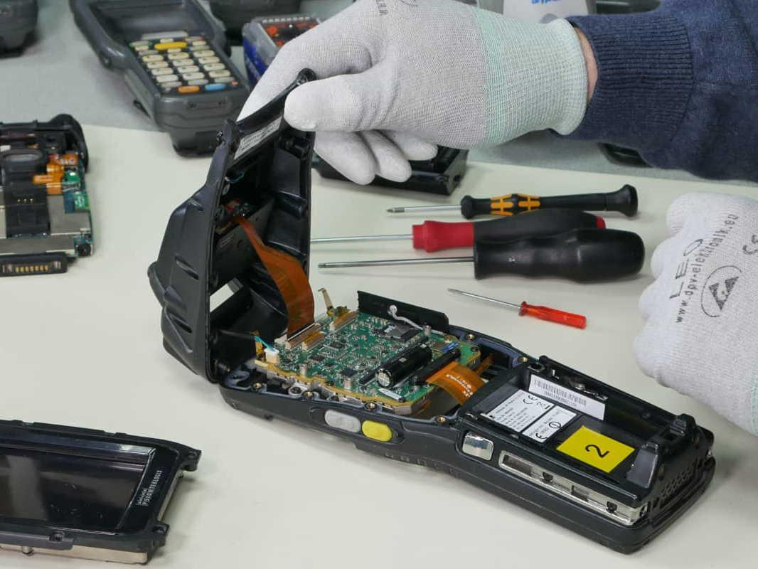 Barcode scanner repair and maintenance service