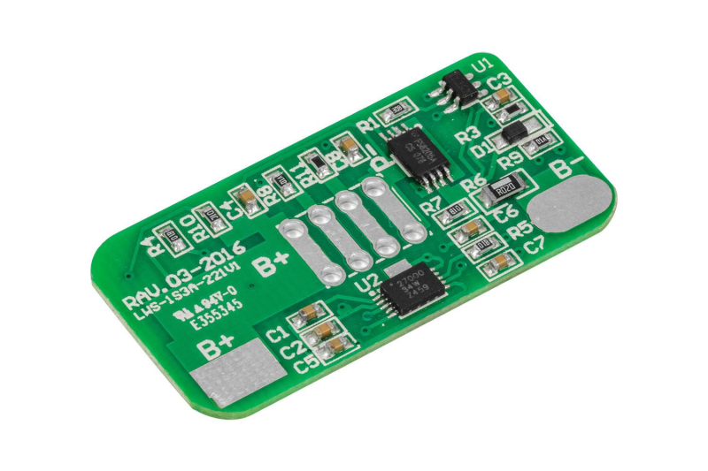Barcode scanner battery protection circuit PCB