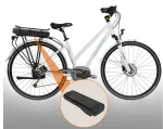 36V 10.4Ah replacement lithium battery for Bosch Classic PowerPack 300 400 pannier rack e-bike"
