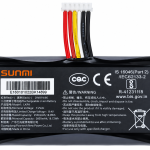 Sunmi V2SE replacement POS battery 7.2V 2600mAh